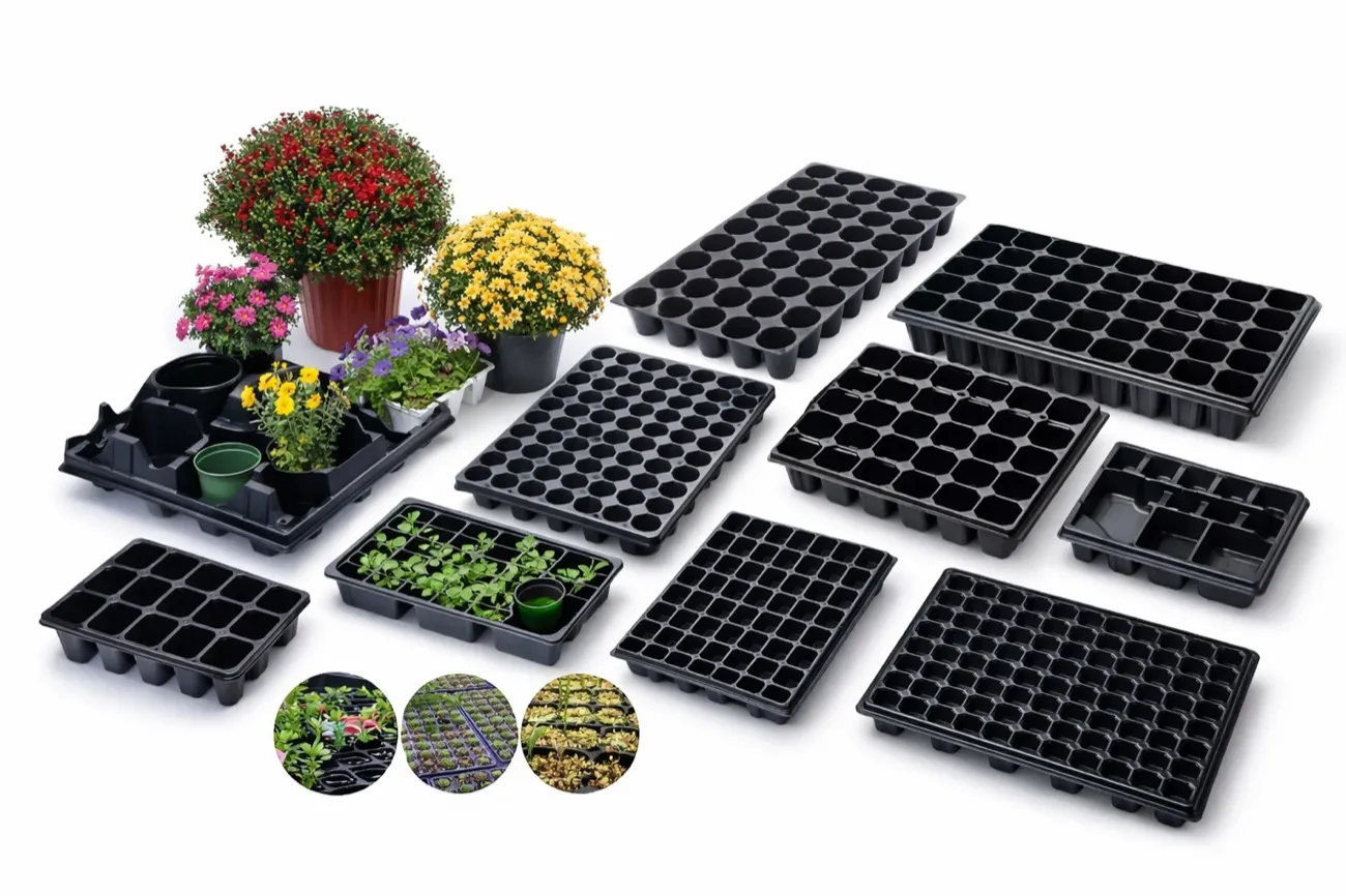 Seedling & plug trays — thin-gauge thermoforming