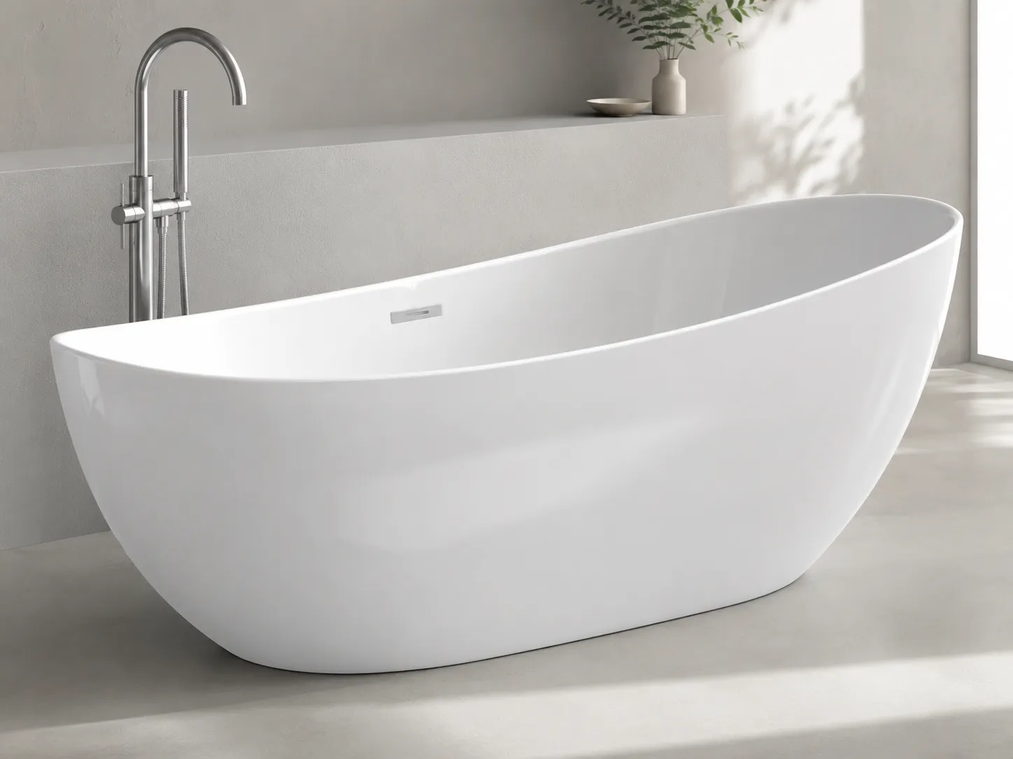 ABS-PMMA shower trays converted from fibreglass