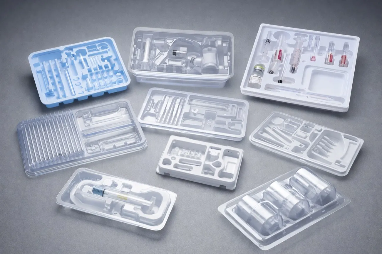 Medical blisters & kit trays — blister packaging and clamshells by Indu Thermoformers India