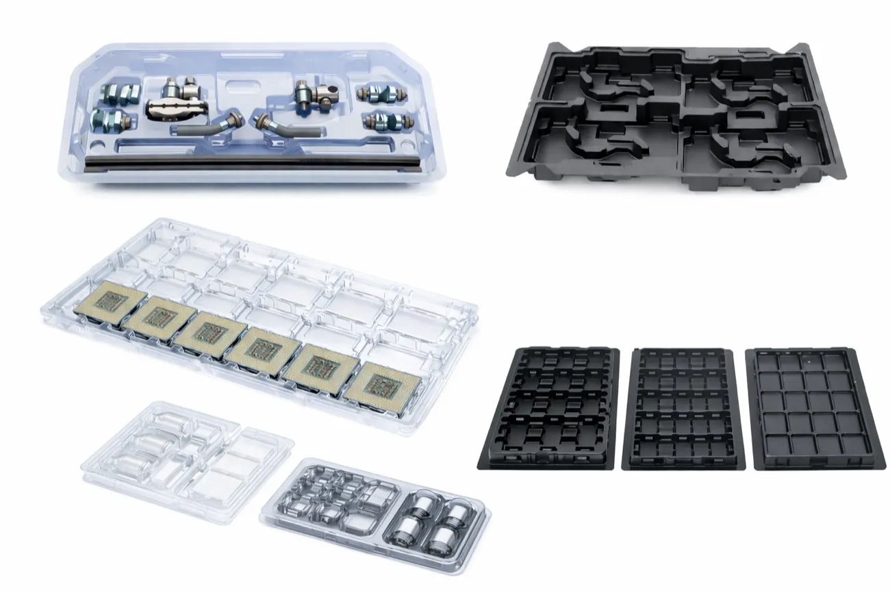 Component & medical trays — vacuum formed by Indu Thermoformers