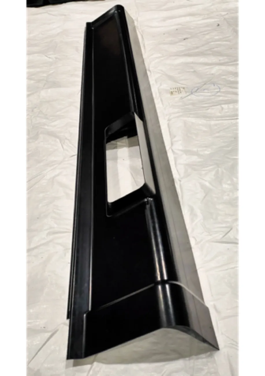 Thermoformed structural panels and covers that replace hand-laid fibreglass parts